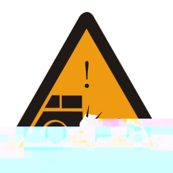 事故易發(fā)路段標志