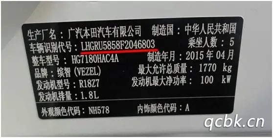 什么是車(chē)架號(hào)