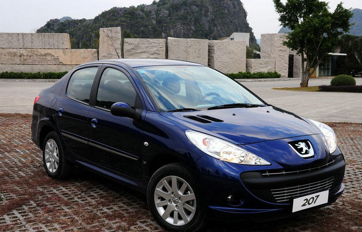 標(biāo)致207三廂車身尺寸多少