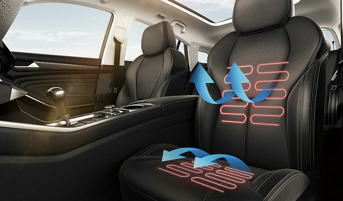 汽車座椅通風(fēng)是吸的還是吹的