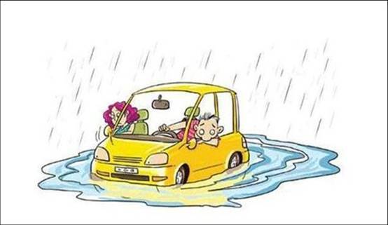 暴雨導致馬路積水遇到車輛熄火時應該怎么辦