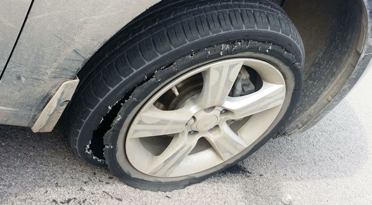 防爆胎完全沒氣了能開多遠