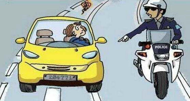 駕駛機動車什么情況下扣3分