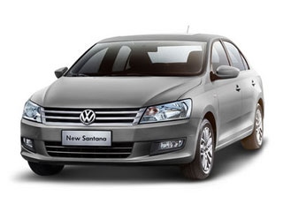 大眾新桑塔納外觀圖