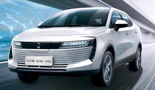 2021款歐拉iQ上市，續(xù)航高達(dá)421公里
