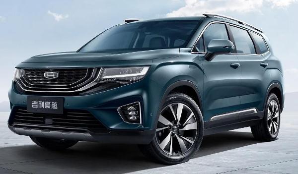 吉利豪越自動舒適型上市，綜合油耗為8.1L/100km