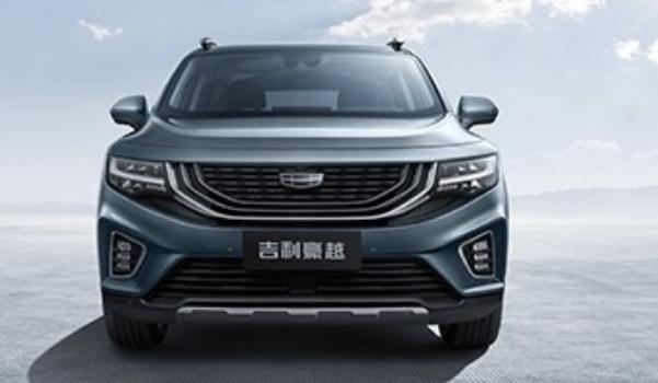 吉利豪越自動舒適型上市，綜合油耗為8.1L/100km