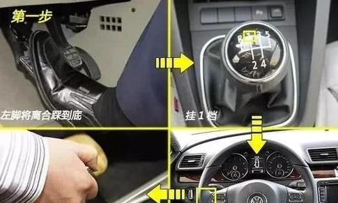 科目二上車步驟口訣，一踩二掛三打四抬五松