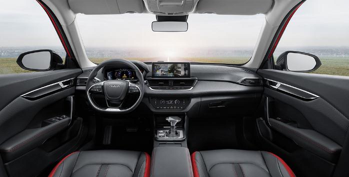 奕炫GS黑武士版，紅色“AEOLUS”LOGO標識成為亮點