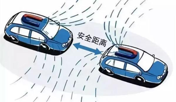 行車(chē)安全距離，安全距離視情況延長(zhǎng)（避免追尾）