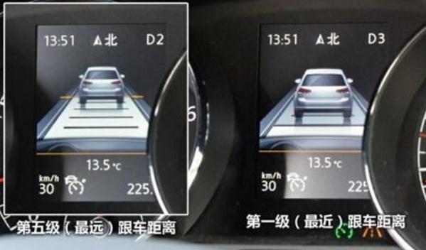 自適應(yīng)巡航系統(tǒng)，巡航控制技術(shù)發(fā)展而來(lái)(可以減輕駕駛疲勞）