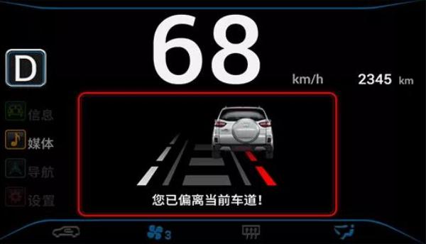 LDW車道偏離預(yù)警系統(tǒng)，安全預(yù)警（時(shí)刻提醒你）