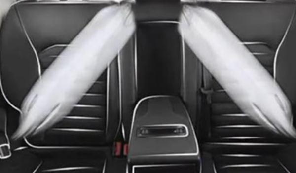 膨脹式安全帶，碰撞后0.04秒內(nèi)完成（比較實用）