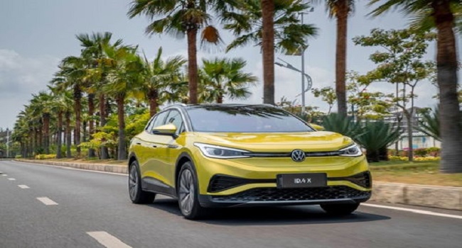 大眾電動(dòng)汽車id4x價(jià)格，豪橫續(xù)航555km