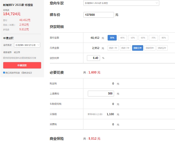 新能源純電動金杯面包車價格，新海獅ev報價13萬起