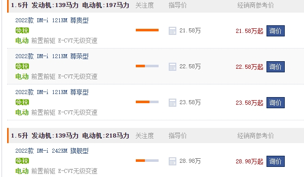 比亞迪漢ev落地價(jià)大概多少錢(qián) 比亞迪漢ev落地價(jià)22.45萬(wàn)元