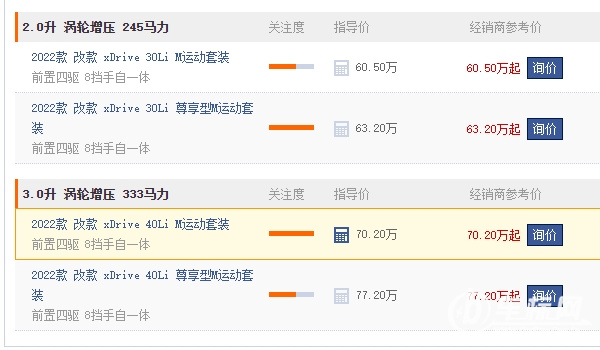 寶馬x5報(bào)價(jià)2022款價(jià)格及圖片 寶馬x5報(bào)價(jià)2022款售價(jià)60.50萬