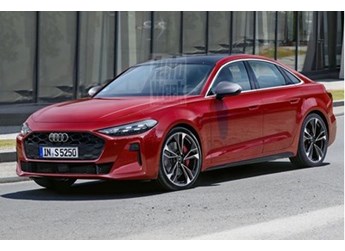 全新奧迪A4海外版假想圖公布 或?qū)⒏拿麨锳5