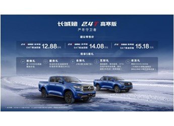 嚴(yán)冬守衛(wèi)者 2.4T長(zhǎng)城炮高寒版助力用戶奔赴新征途 封面圖
