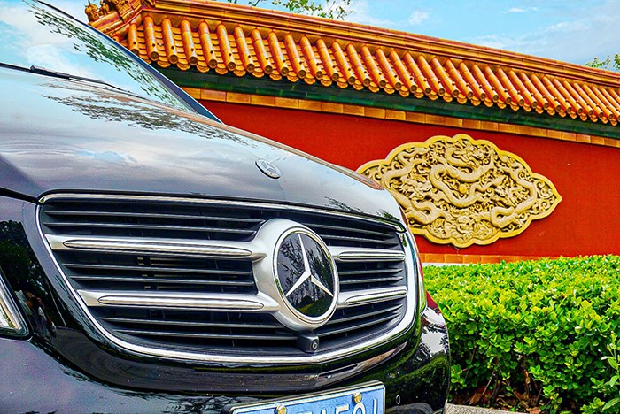 德系高端商務MPV 試駕奔馳V260L 