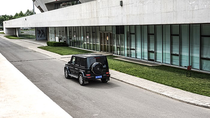 王者歸來 試駕全新一代奔馳G500 