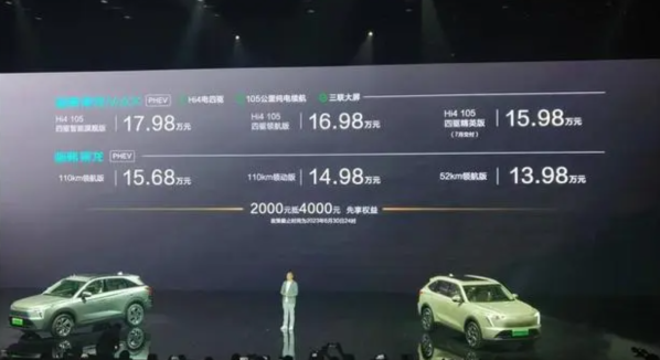 13.98萬(wàn)元起！哈弗梟龍系列上市 首發(fā)Hi4智能電混四驅(qū)
