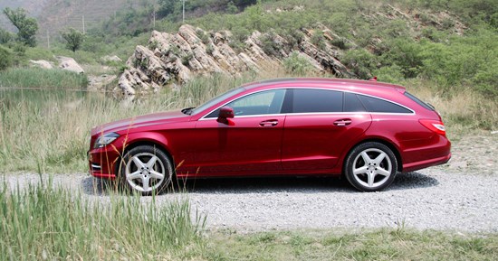 萬車網(wǎng)試駕奔馳CLS Shooting Brake 獵裝車
