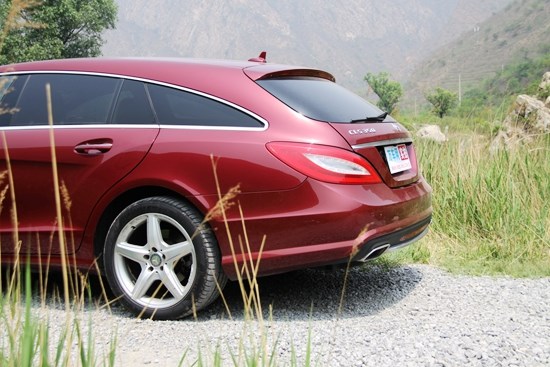 萬車網(wǎng)試駕奔馳CLS Shooting Brake 獵裝車