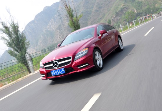 萬車網試駕奔馳CLS Shooting Brake 獵裝車