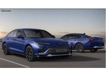 2025款別克君威渲染圖曝光 動力不變 將采用分體式大燈