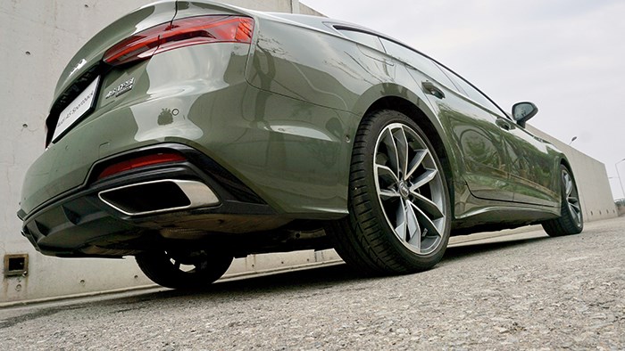 渾身充滿戰(zhàn)斗范 奧迪A5 Sportback評測