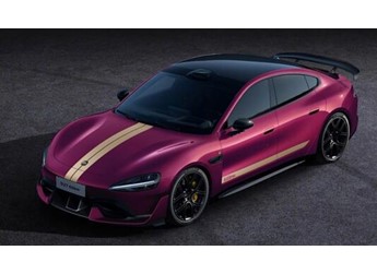 小米SU7 Ultra新增暮光玫瑰車漆+可調(diào)碳纖維尾翼：下壓力176kg+續(xù)航提升24.5km