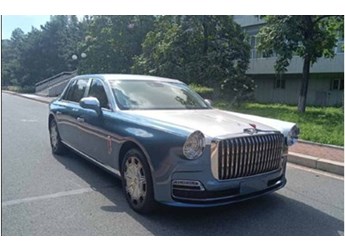 全新紅旗L5轎車曝光！老爺車造型 搭載4.0T V8發(fā)動機